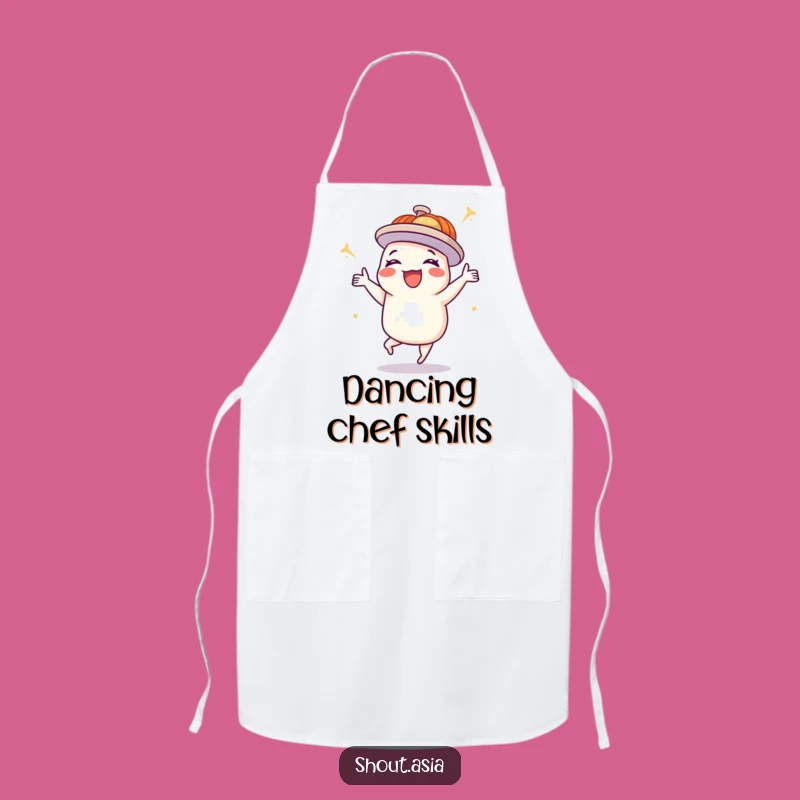 Funny Dim Sum Apron: Cook with Dance Moves and Laughter