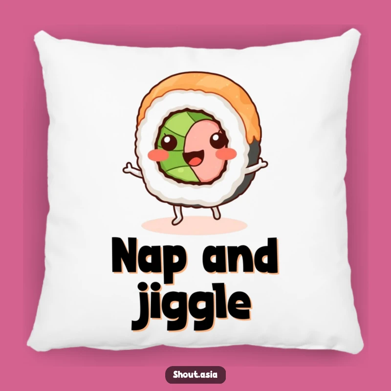 Funny Sushi Roll Pillow: Comfy Cuddles and Hilarious Decor