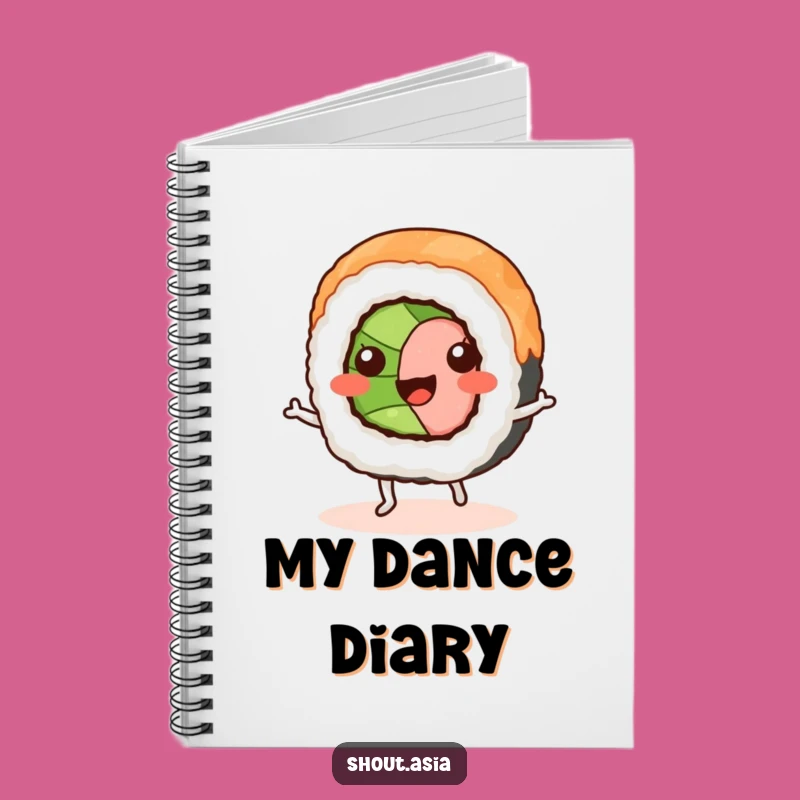 Funny Sushi Roll Notebook: Jot Down Ideas with Joyful Flair